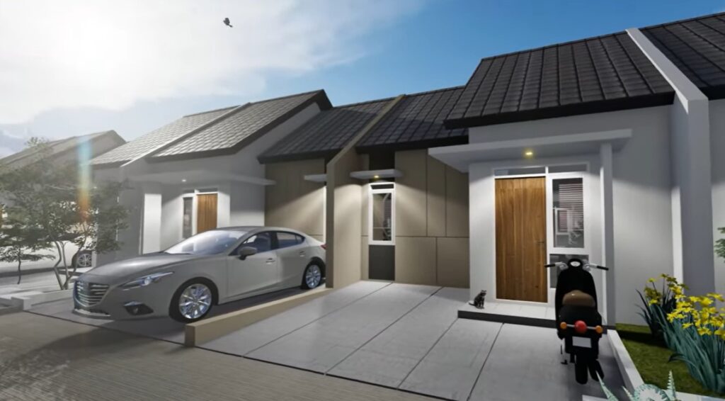 rumah KPR 1 jutaan Cibunar Parung Panjang Mahkota Estate